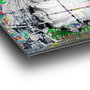 Wallity UV-721 Cuadro Decorativo en Vidrio Templado Multicolor 70 x 100 cm